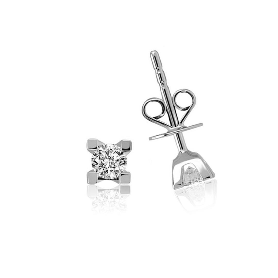 0.30 Karat Tektaş Küpe