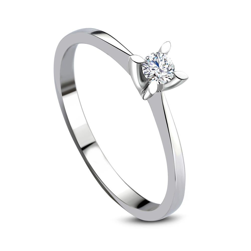 0.15 Karat Talya Tektaş Pırlanta Yüzük