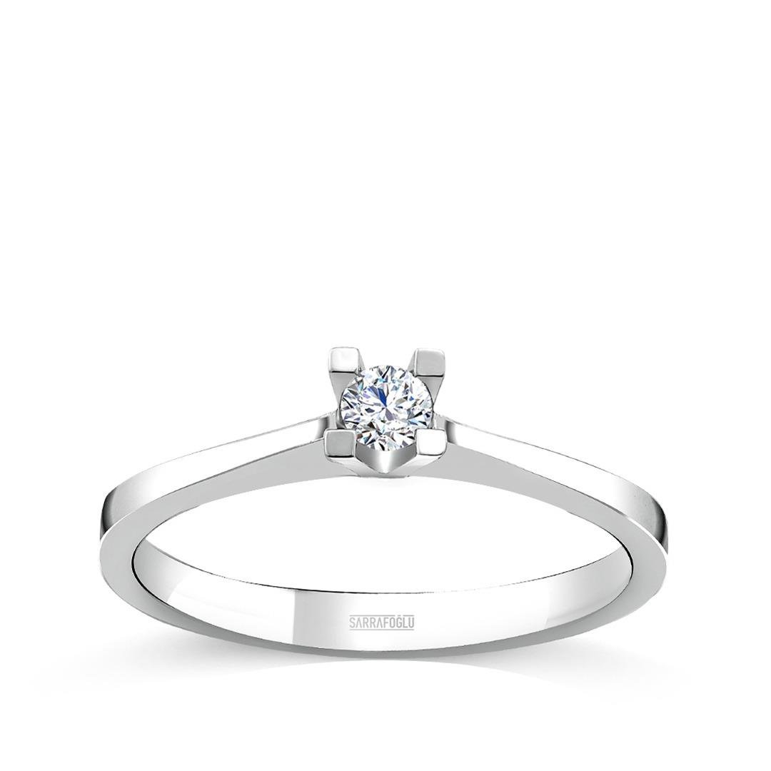 0.10 Karat Diana Tektaş Pırlanta Yüzük