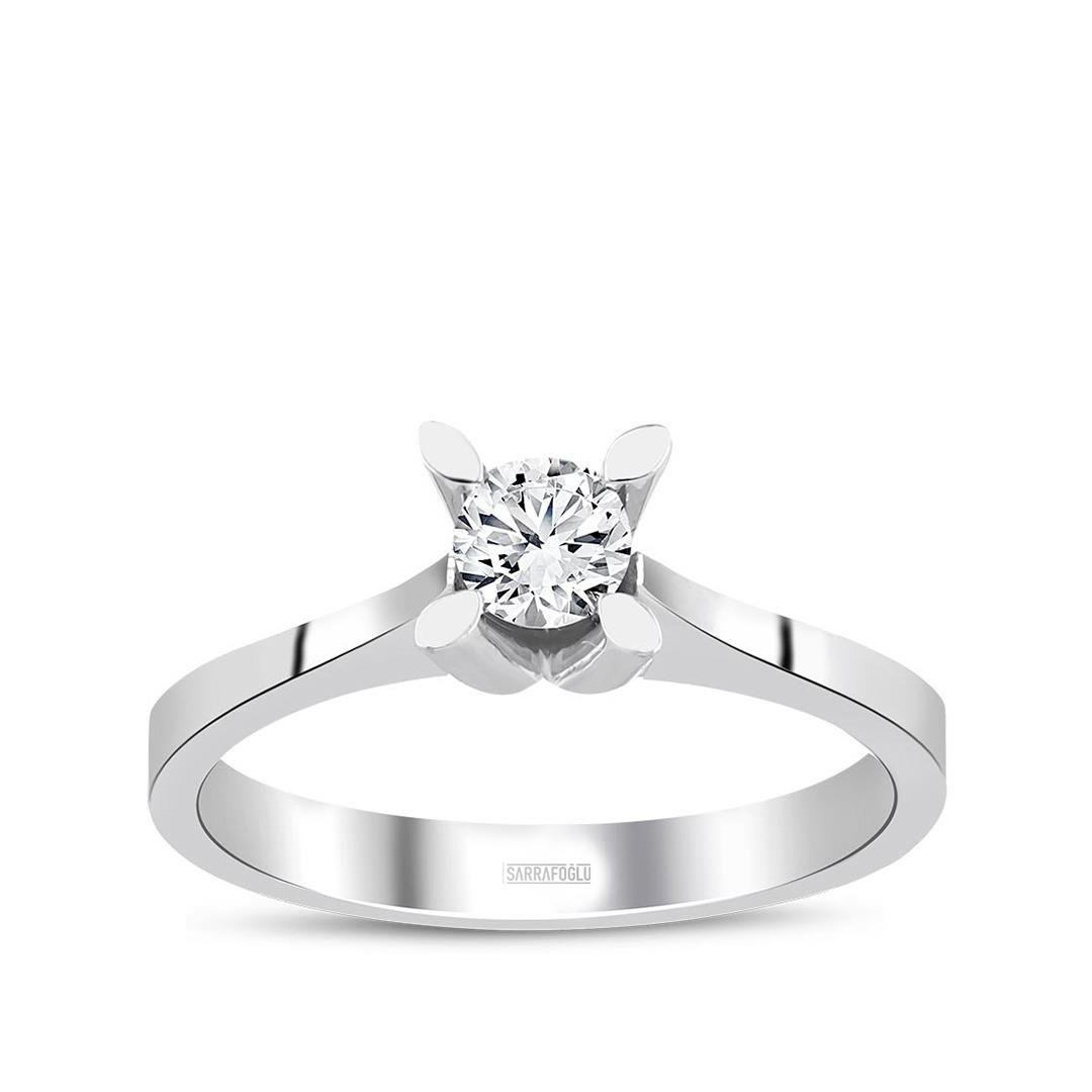 0.35 Karat Talya Tektaş Pırlanta Yüzük