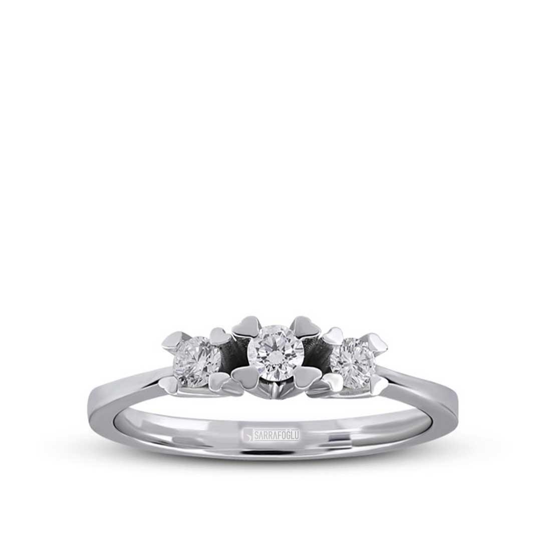 0.20 Karat Tria Pırlanta Yüzük