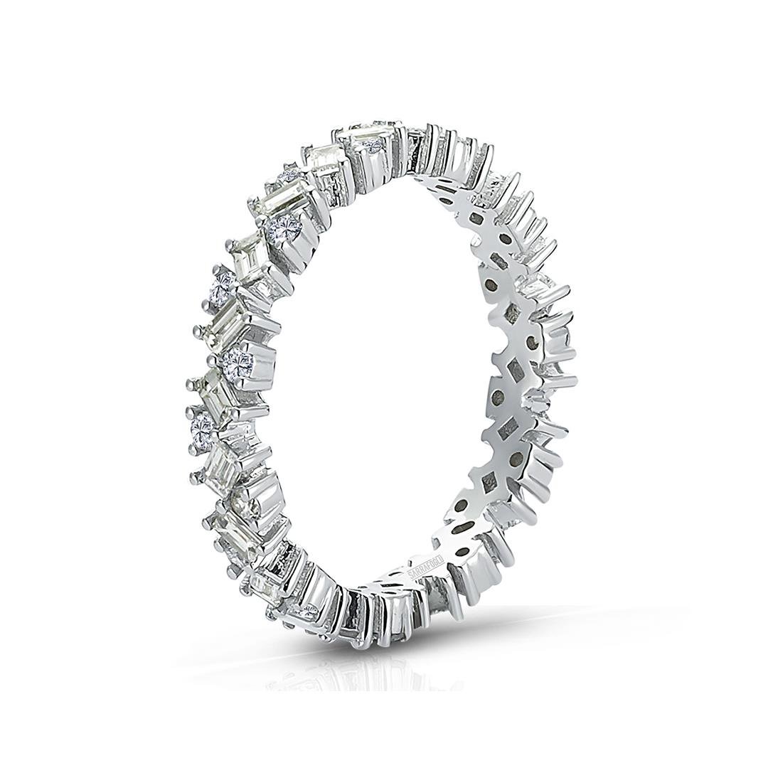 0.87 Karat Tamtur Taşlı Yüzük