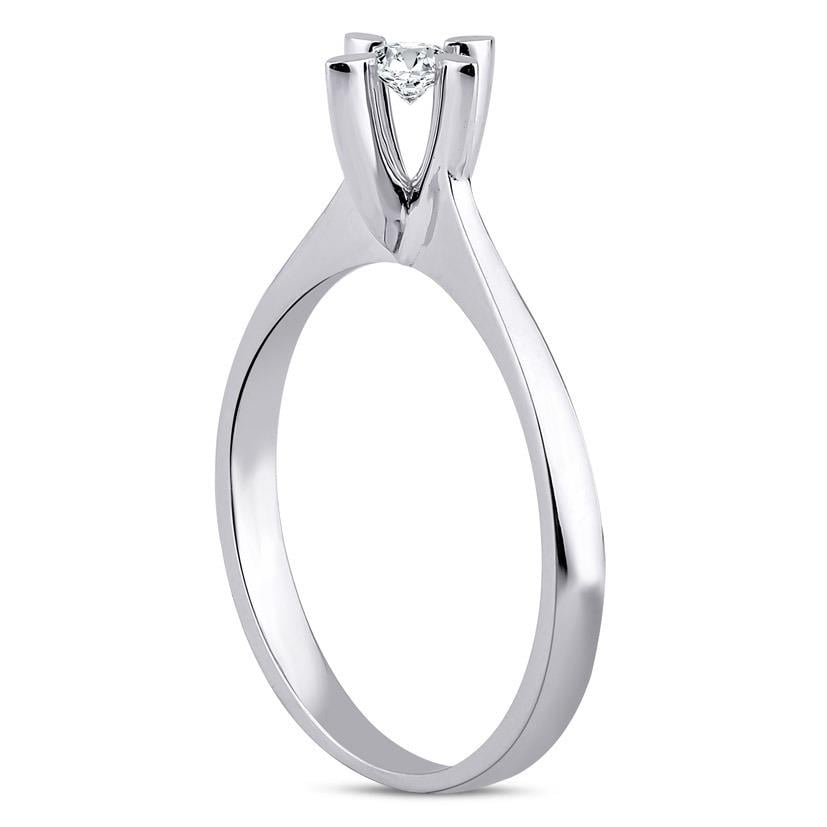 0.25 Karat Tektaş Pırlanta Yüzük