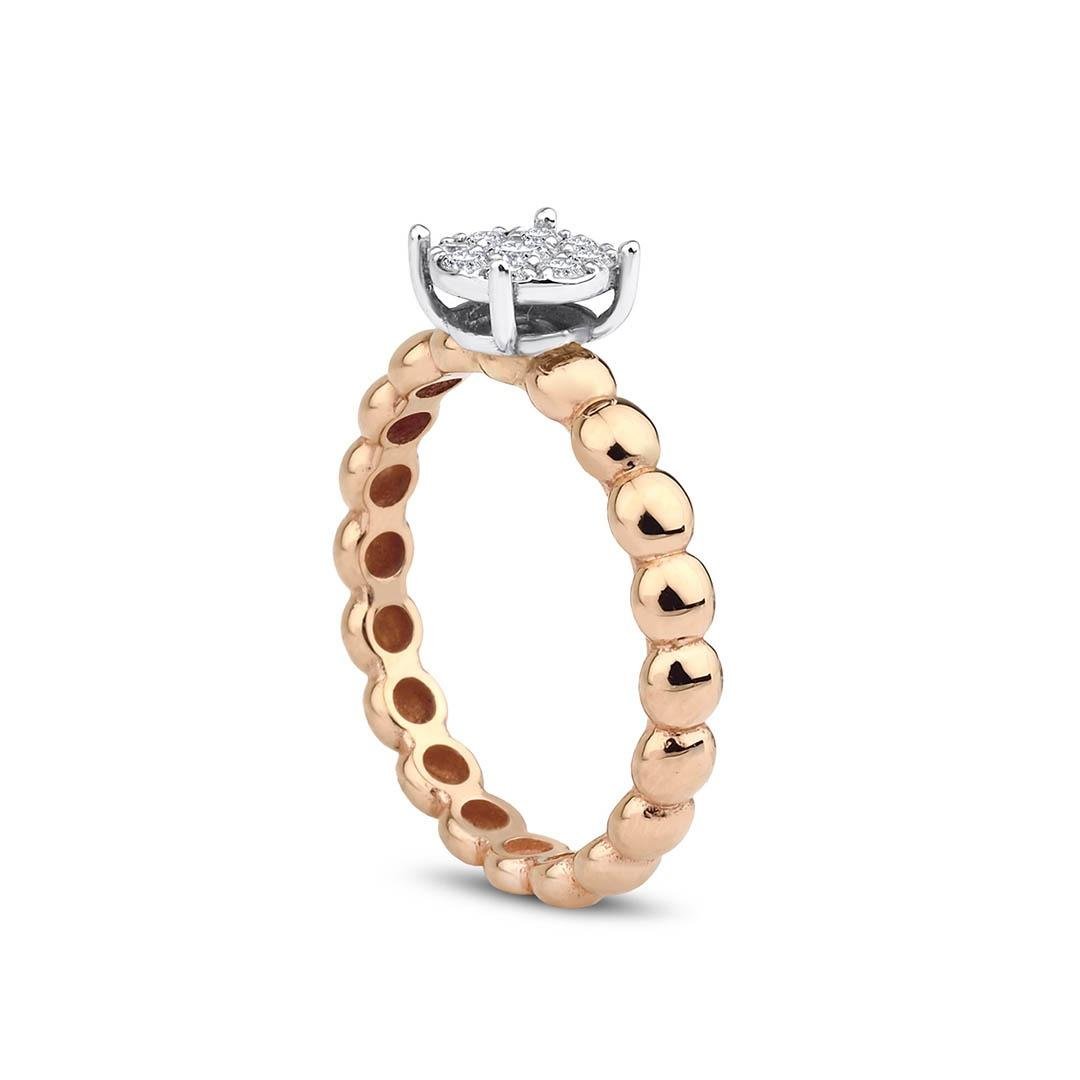 0.22 Karat FLEUR Pırlanta Yüzük