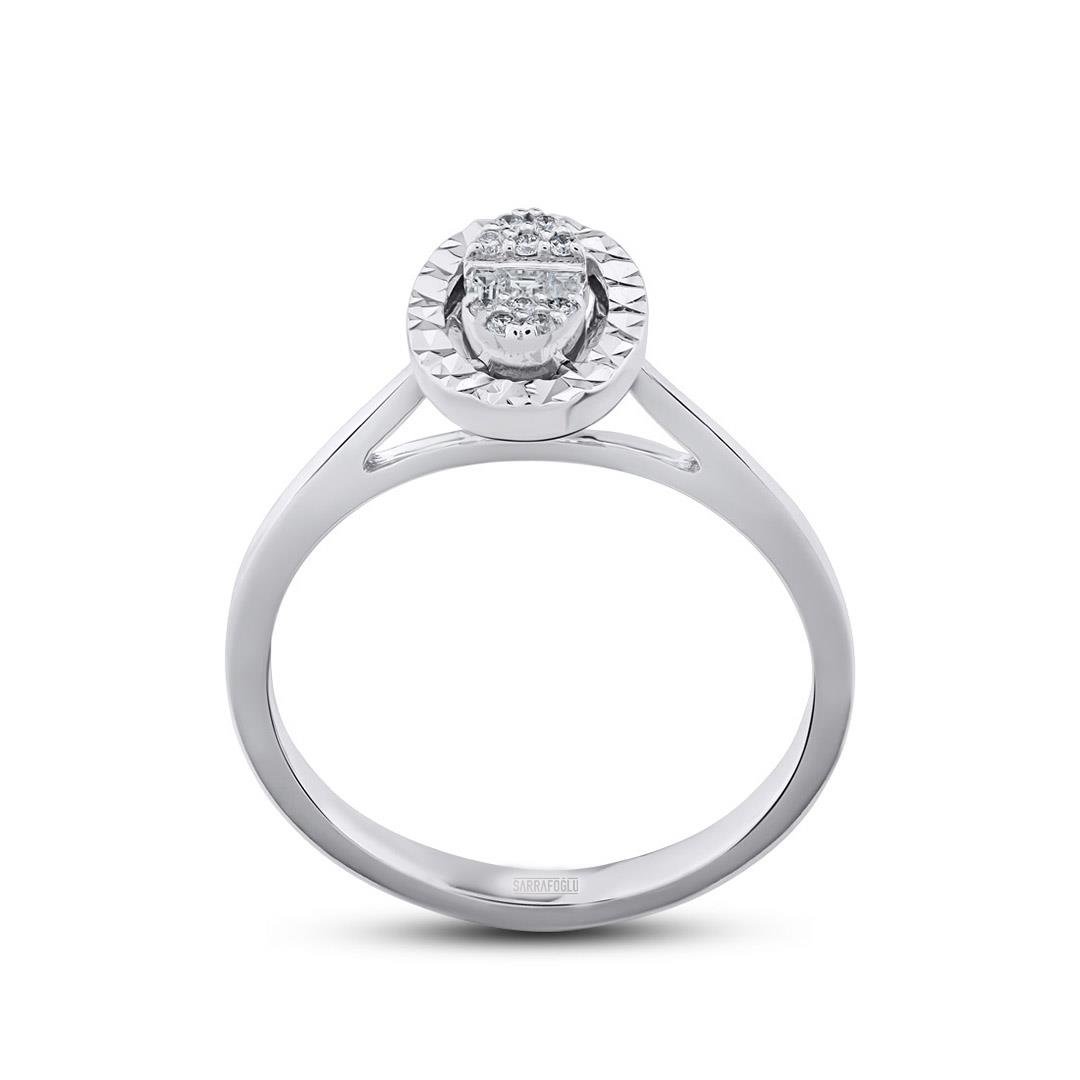 0.10 Karat Baget Pırlanta Yüzük