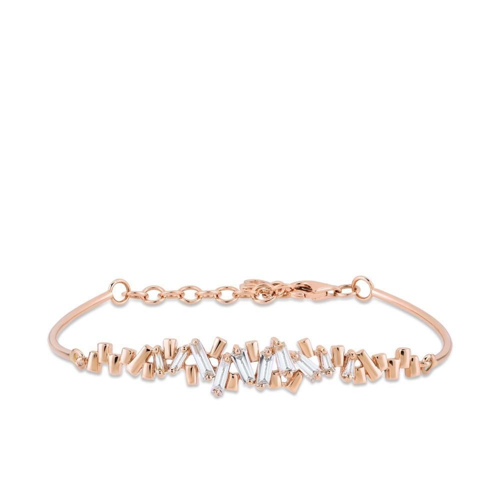 0.50 Karat Tasarım Baget Bileklik