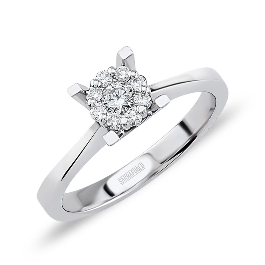 0.20 Karat Fleur Pırlanta Yüzük