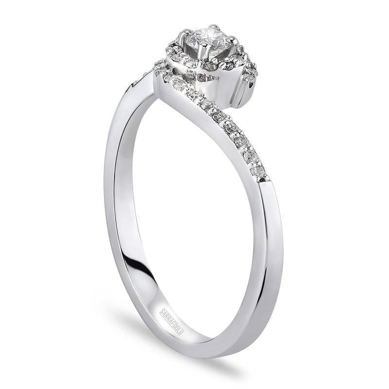 0.30 Karat Tektaş Pırlanta Yüzük