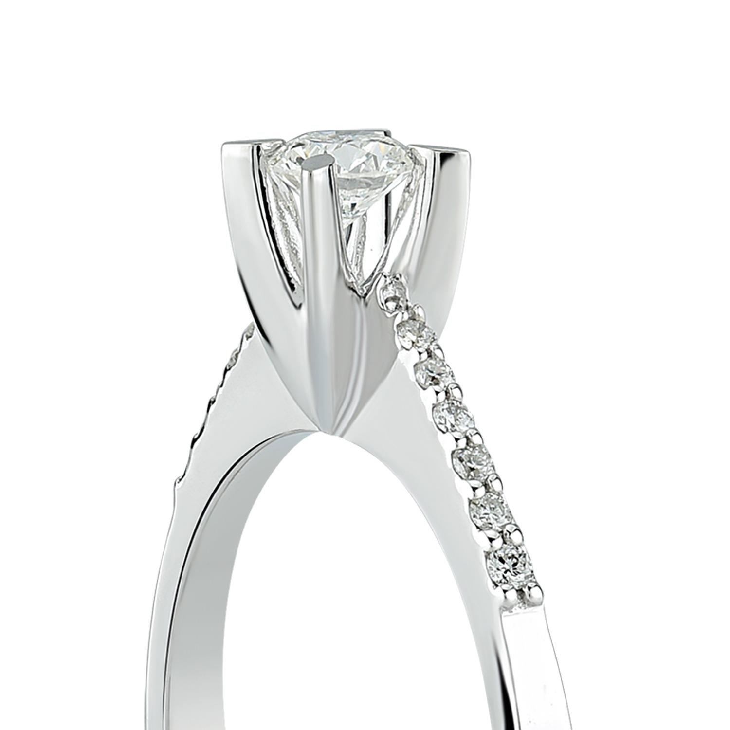 0.30 Karat Talya Tektaş Pırlanta Yüzük