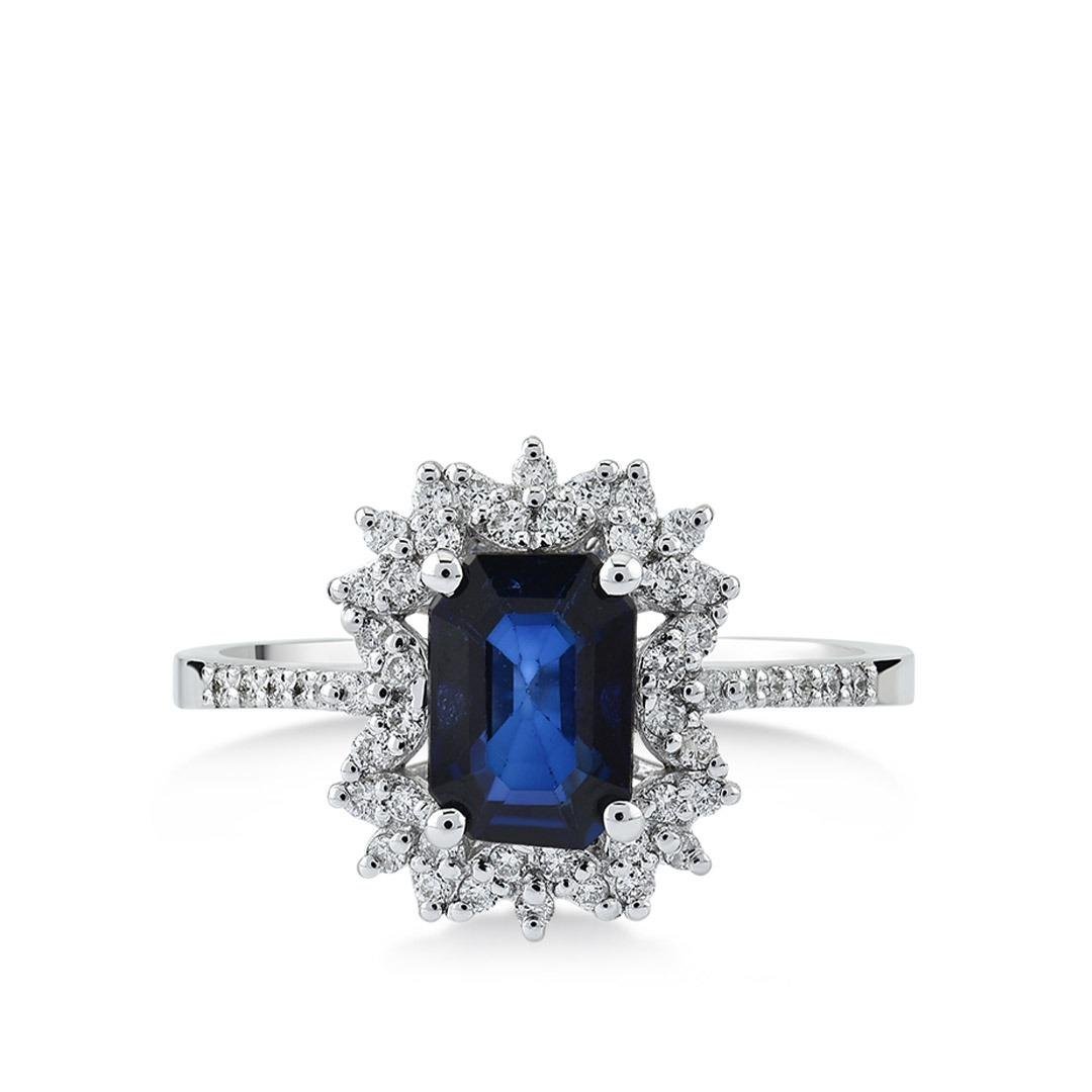 1.20 Karat Renkli Taşlı Yüzük