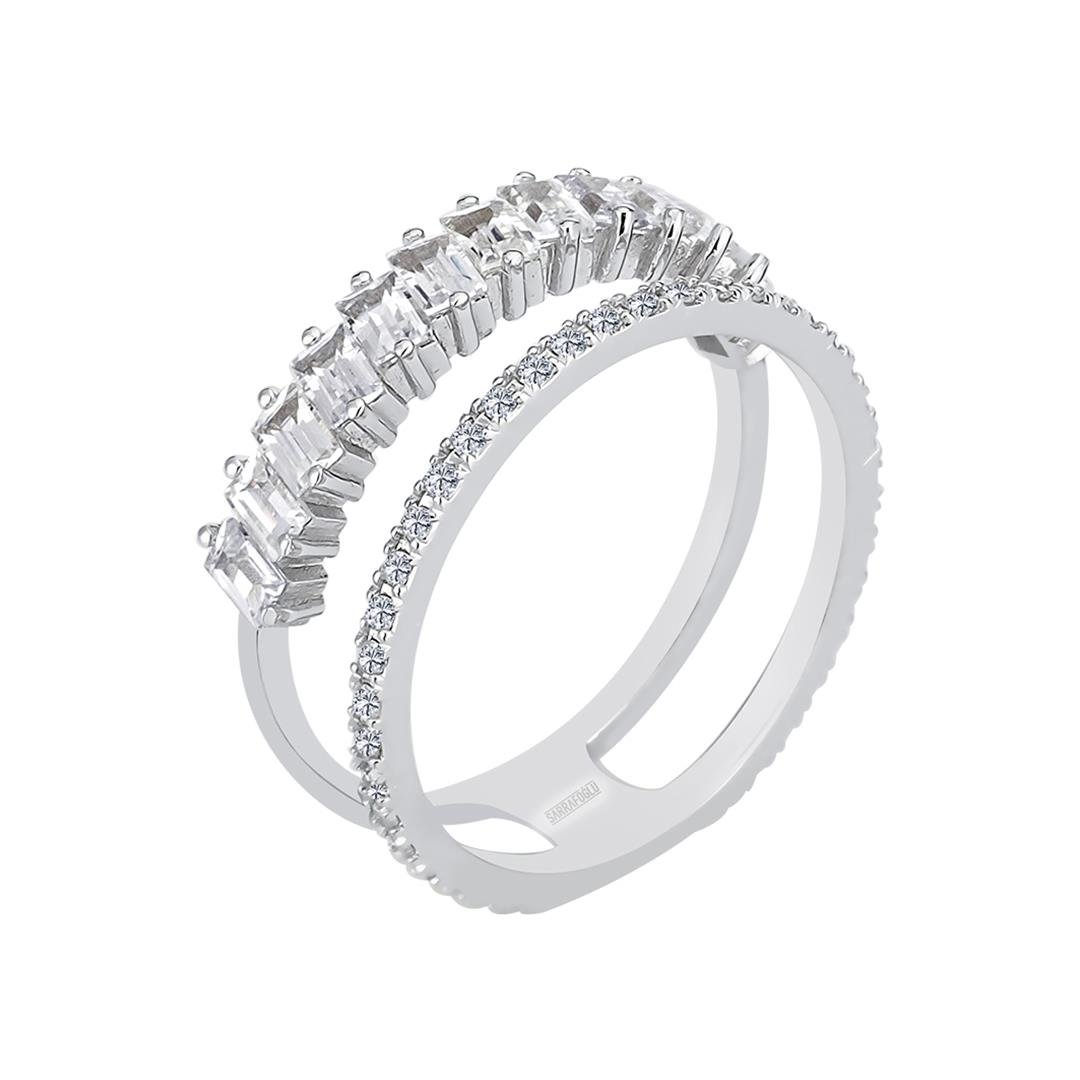 1.02 Karat Baget Pırlanta Yüzük