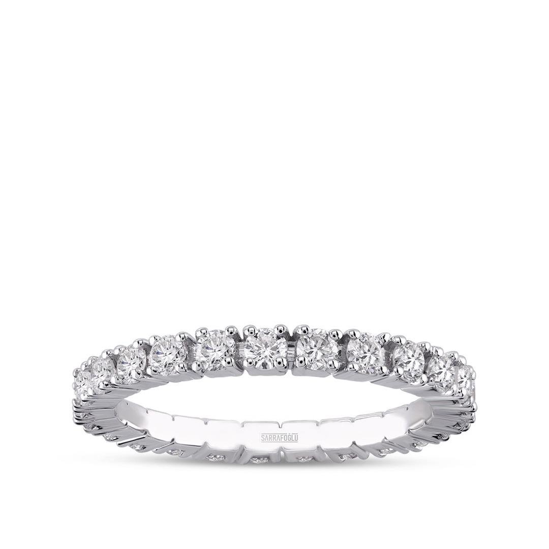 1.00 Karat Tamtur Taşlı Yüzük