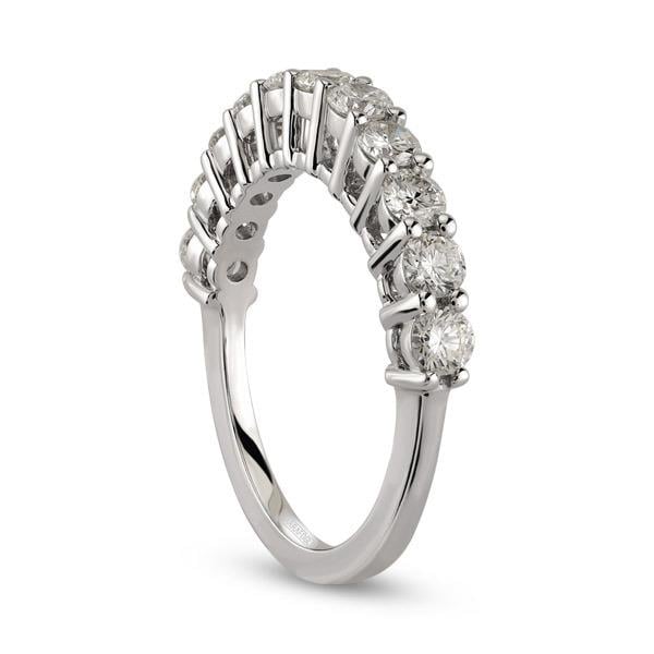 1.00 Karat Yarımtur Taşlı Yüzük