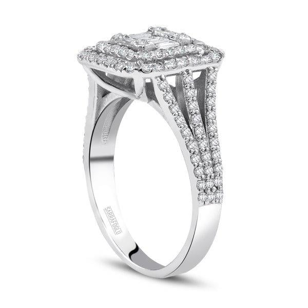 1.05 Karat Baget Pırlanta Yüzük