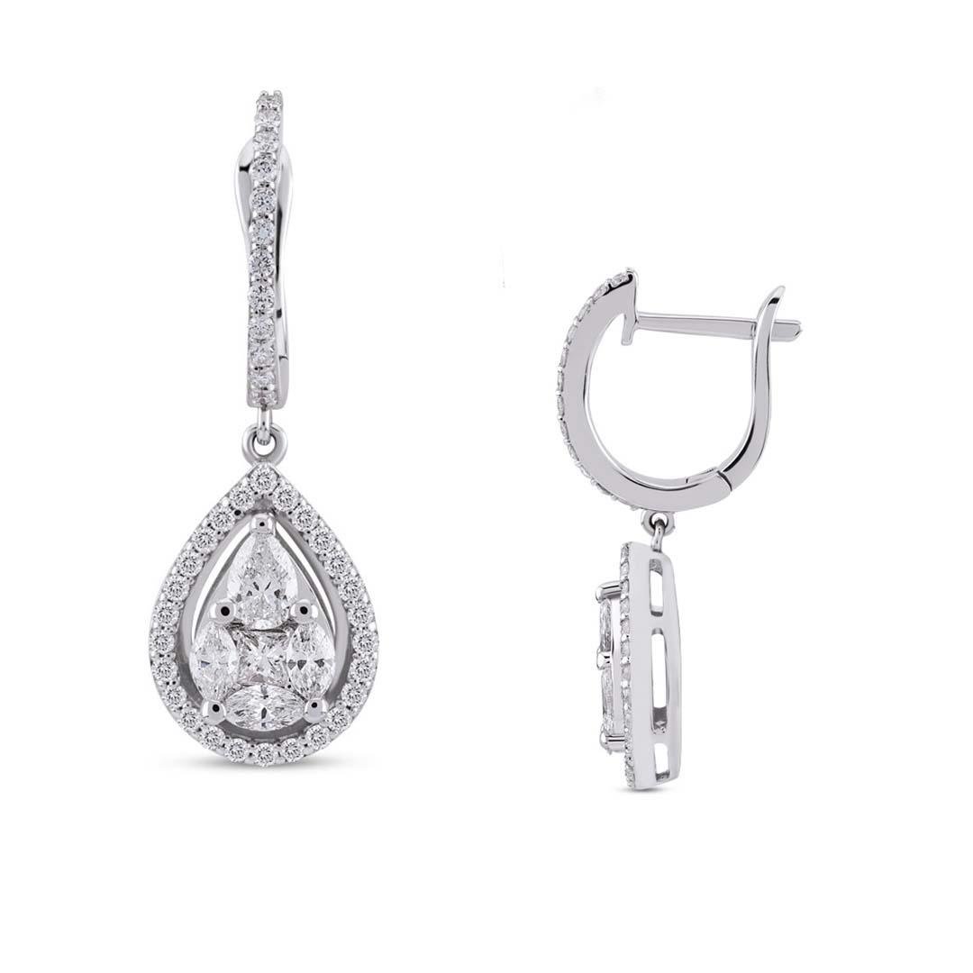1.25 Karat Royal Tasarım Küpe