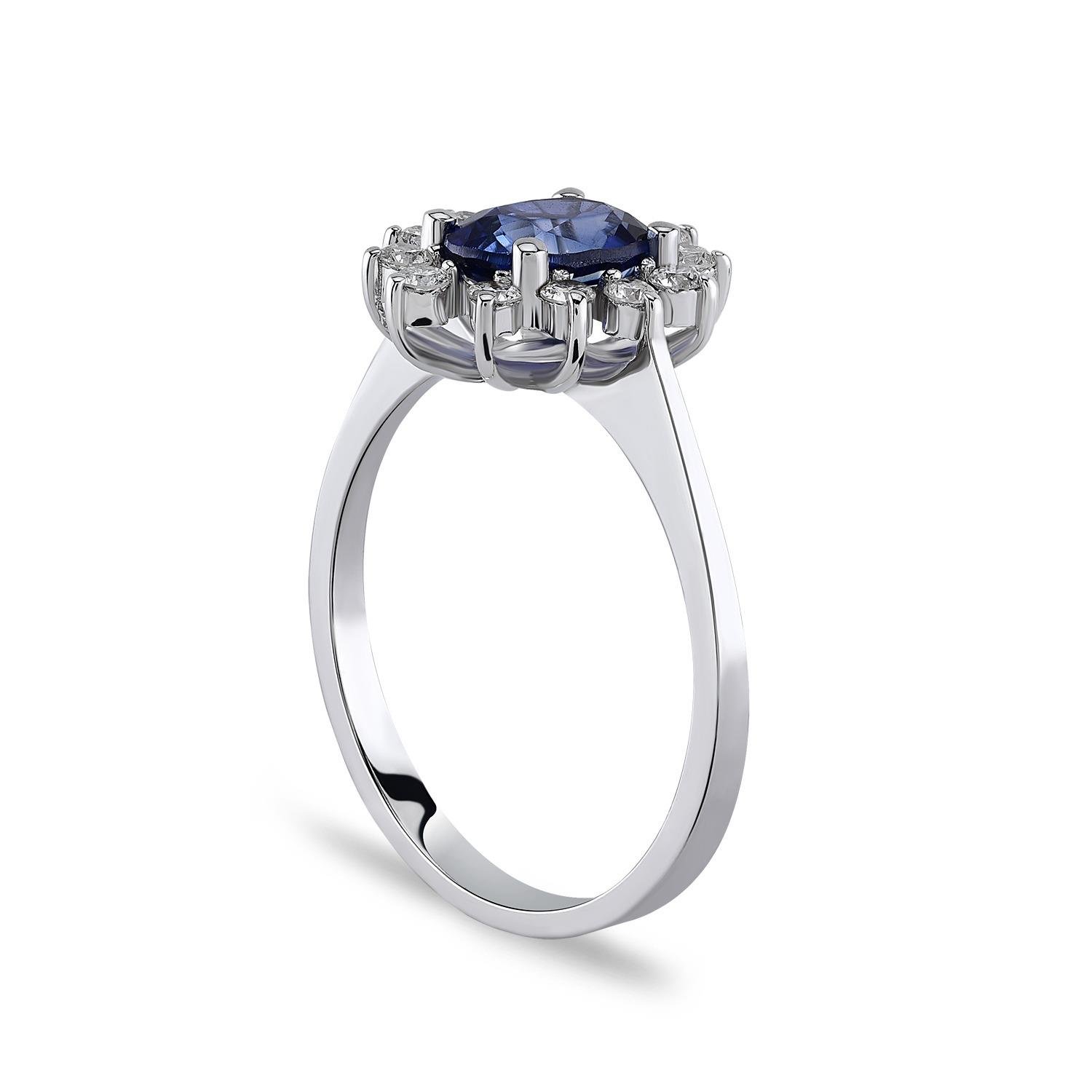 1.25 Karat Renkli Taşlı Yüzük