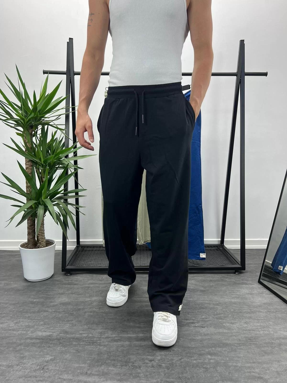 Haki Baggy Kalıp Eşofman Altı