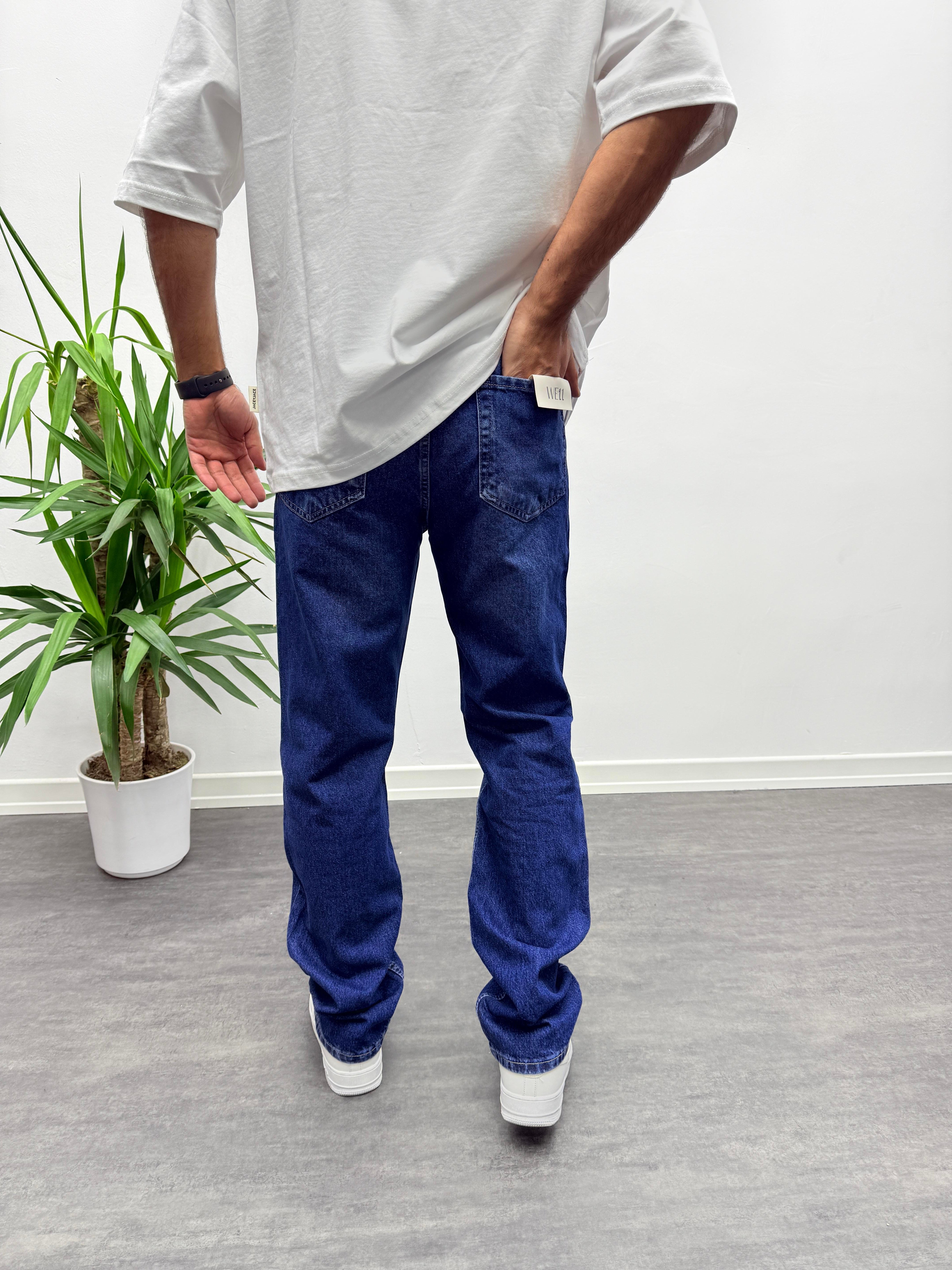 Mavi Baggy Jean Pantolon