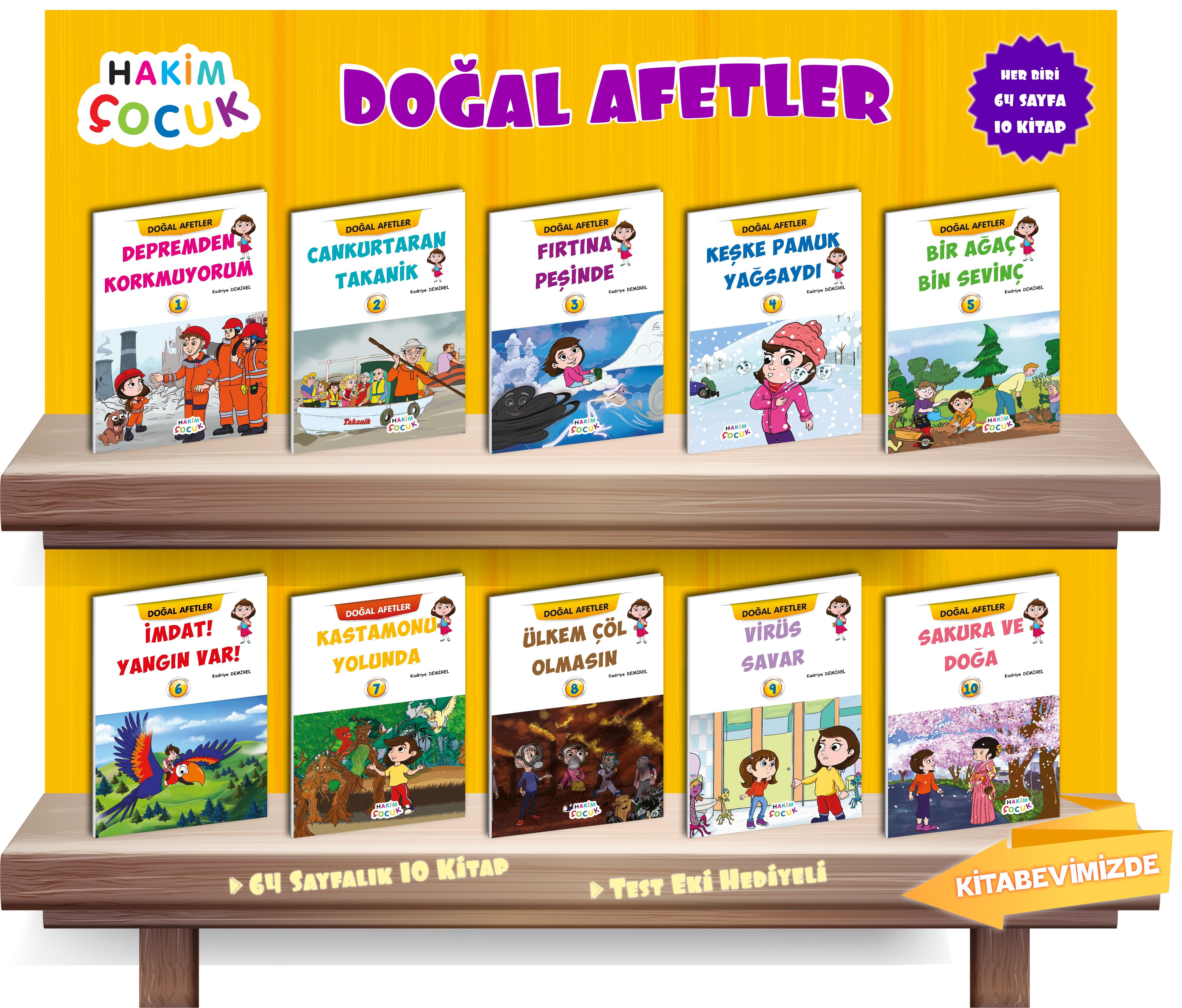 Doğal Afetler Hikaye Seti (3. ve 4. sınıf)