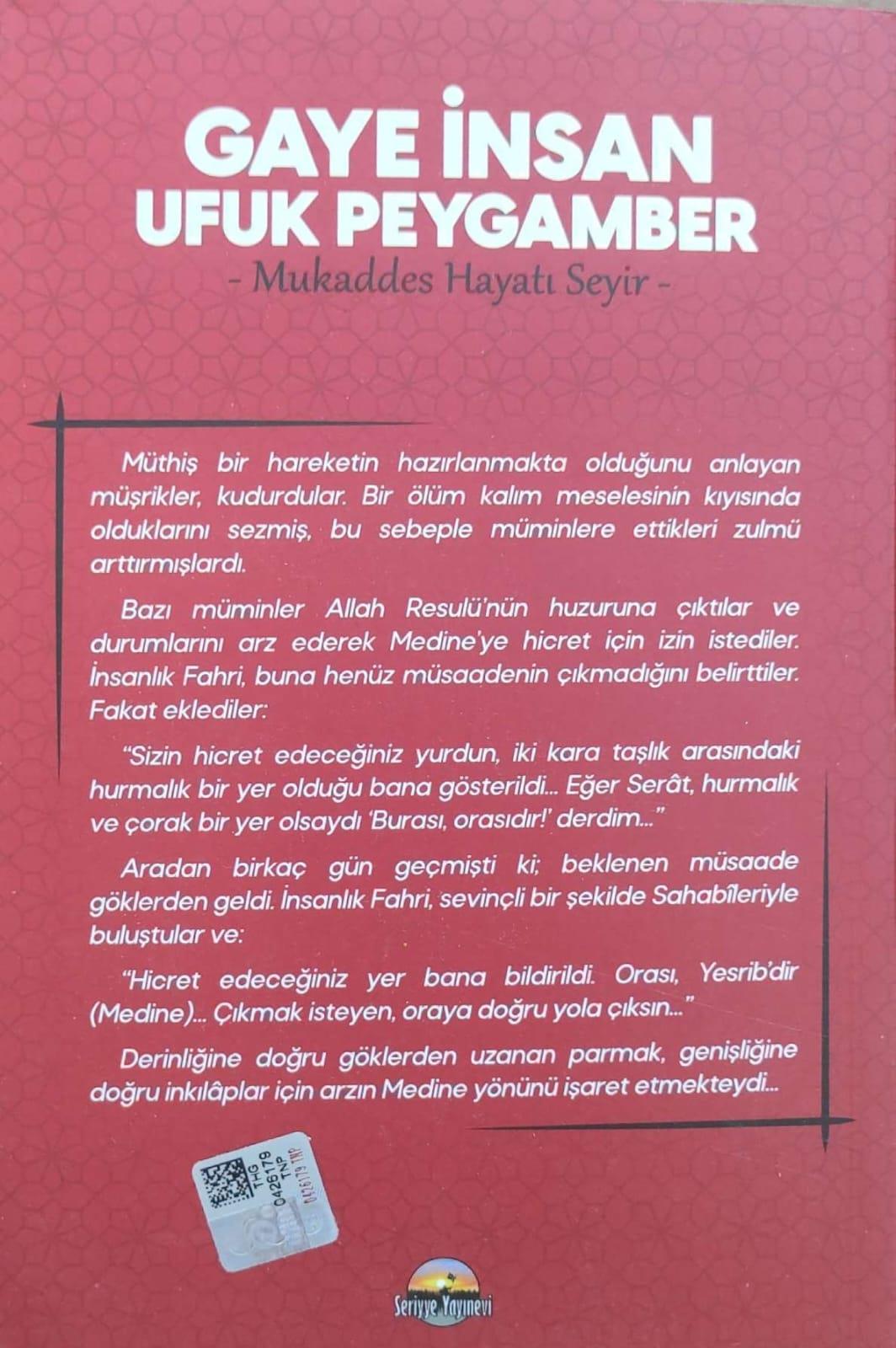 GAYE İNSAN UFUK PEYGAMBER 2. CİLT