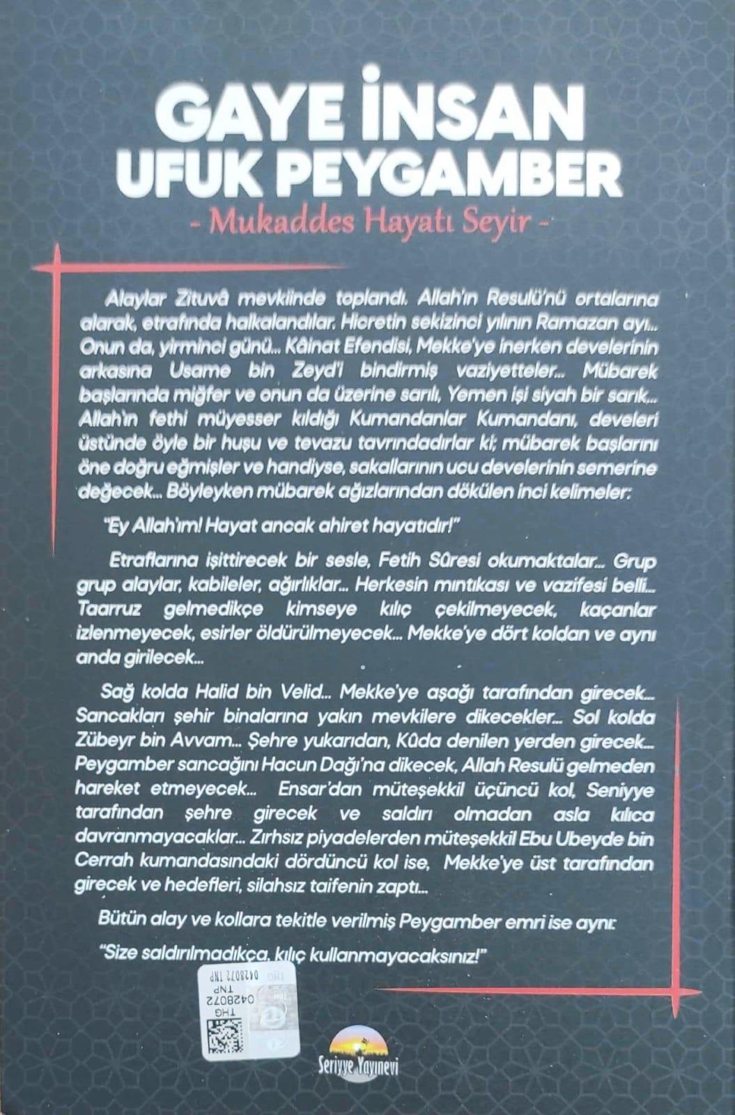 GAYE İNSAN UFUK PEYGAMBER 4. CİLT