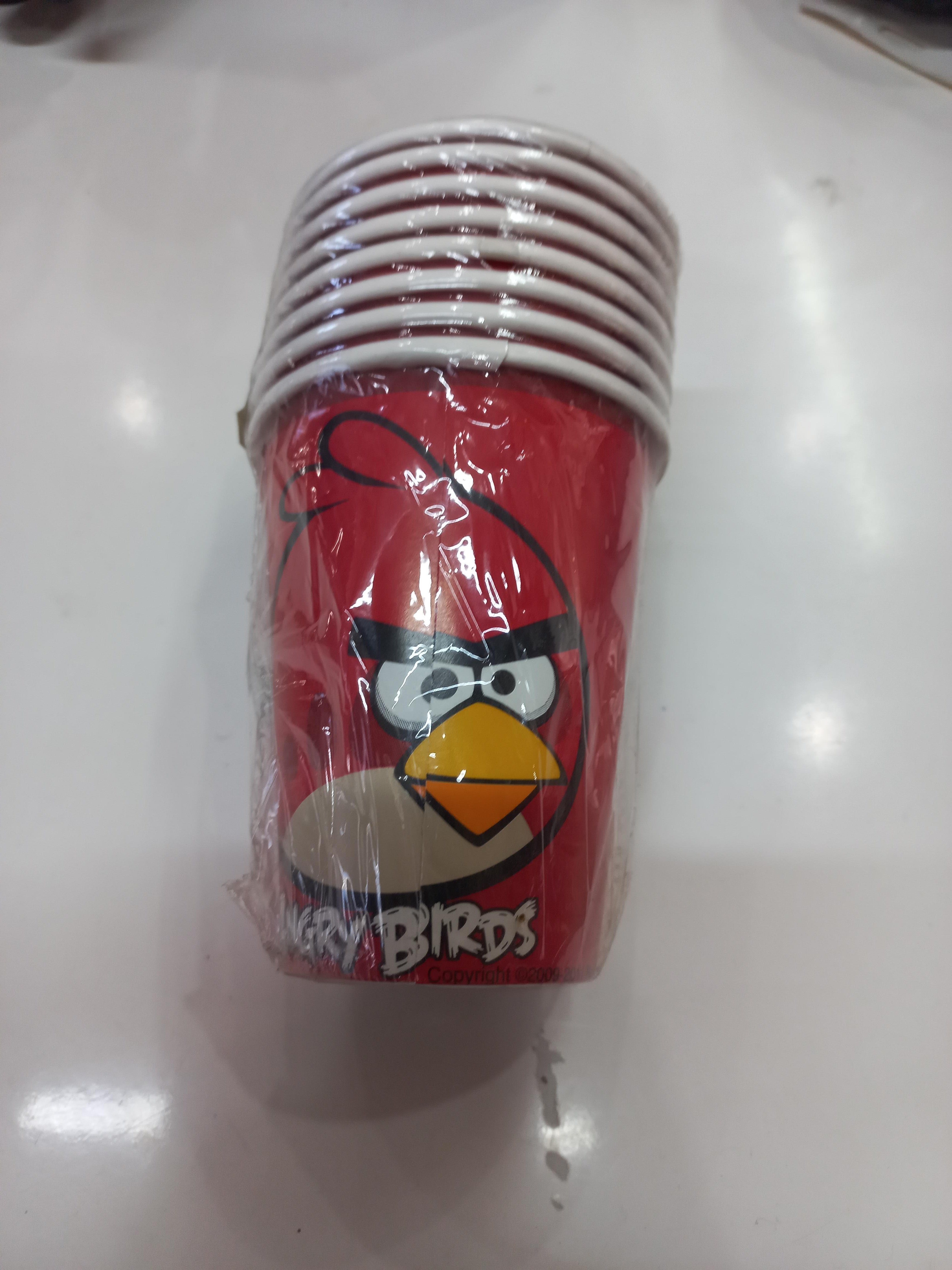 ANGRY BİRDS KARTON BARDAK 8 Lİ