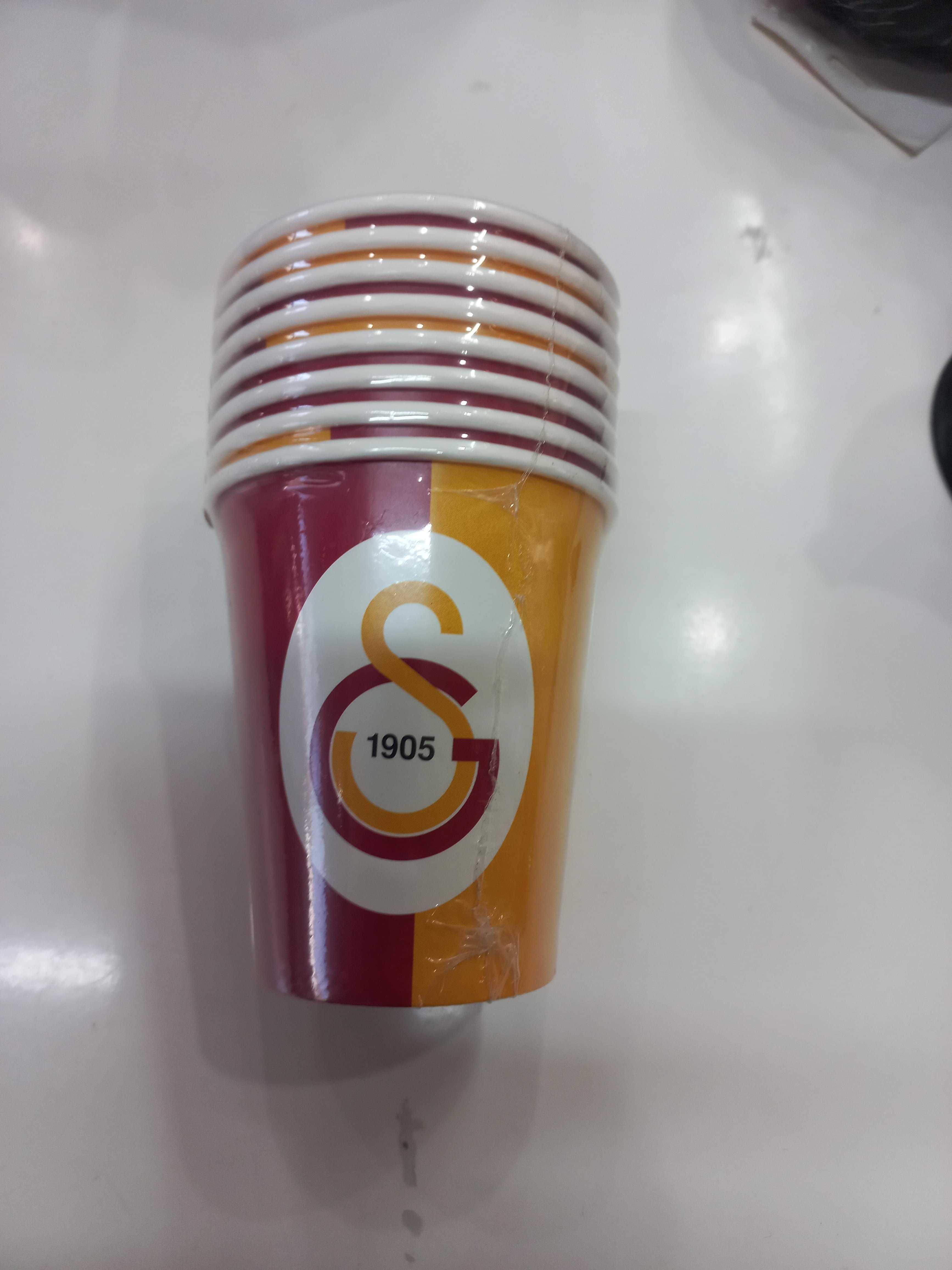 GALATASARAY KARTON BARDAK 8 Lİ