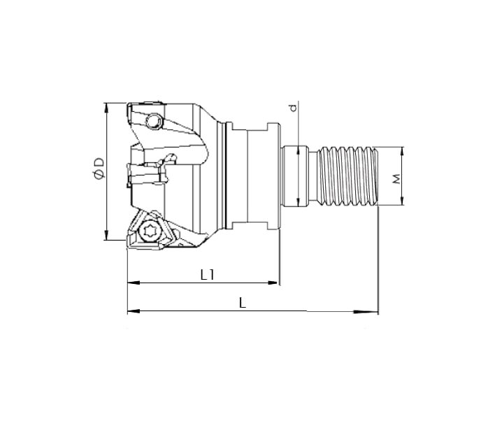 32X3 M16 Xnkt 08 Vidalı Takım