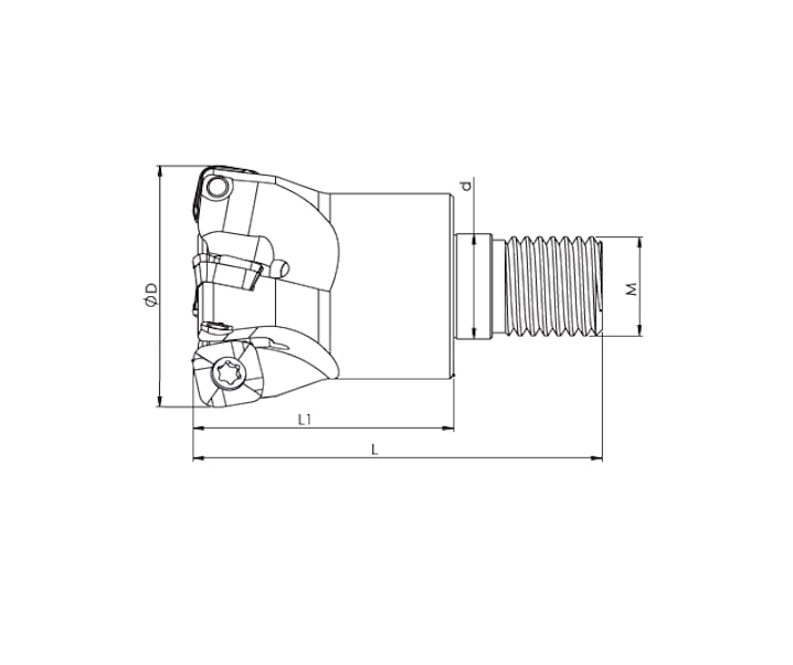 42X3 M16 Somt 10 Vidalı Takım