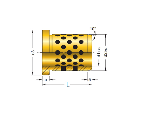 50X75Mm Şapkalı Grafitli Burç