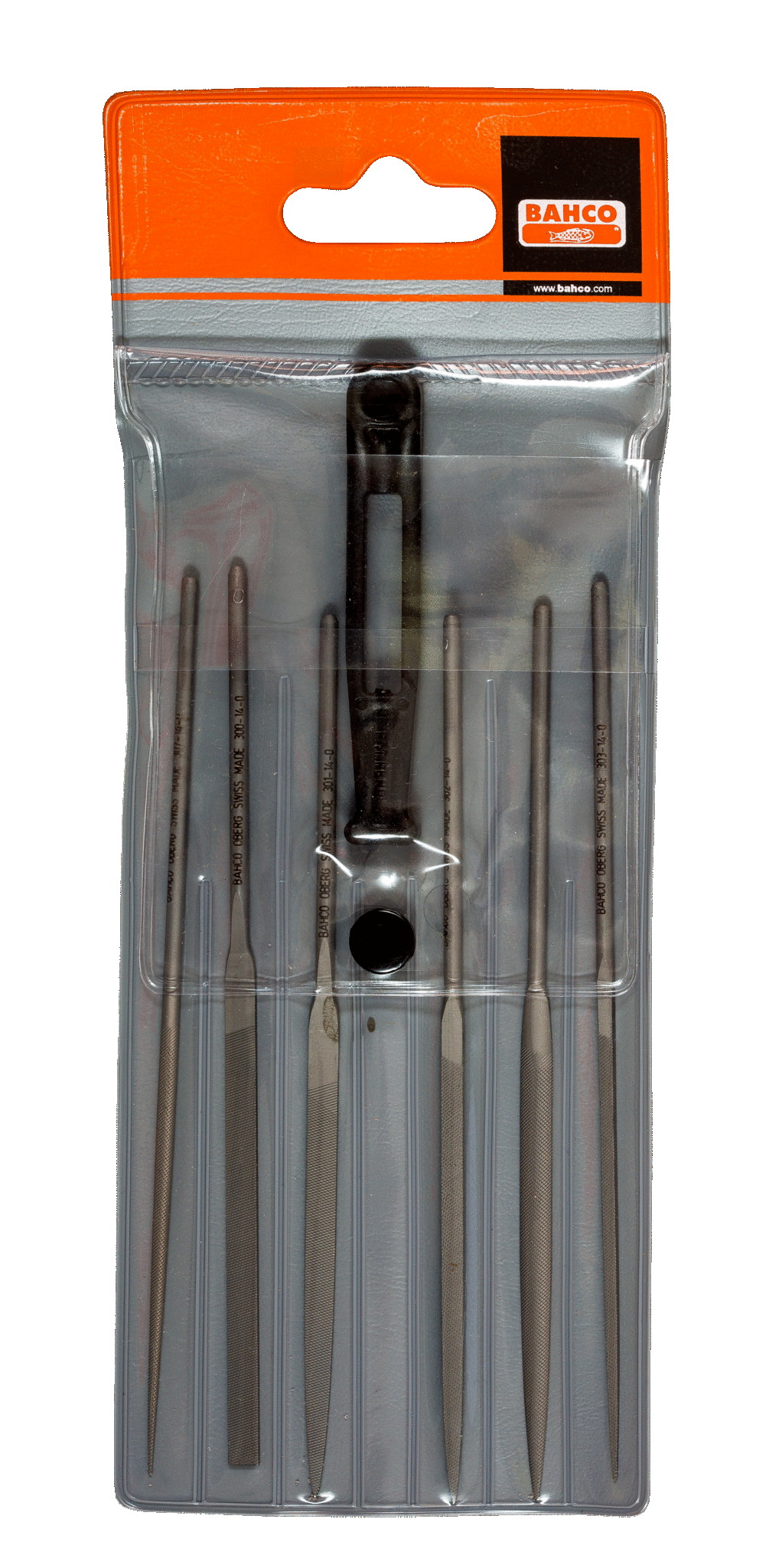 Bahco 140Mm Kalın Diş 6 Lı Saatçi Eğe Seti