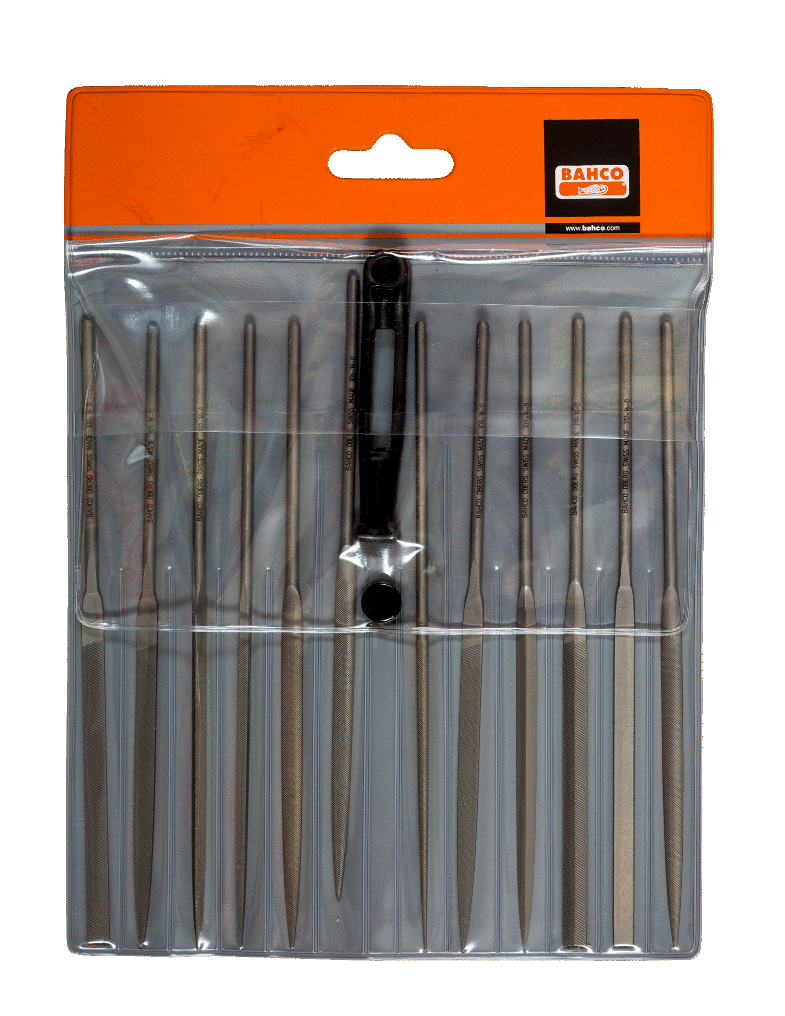 Bahco 160Mm İnce Diş 12 Li Saatçi Eğe Seti