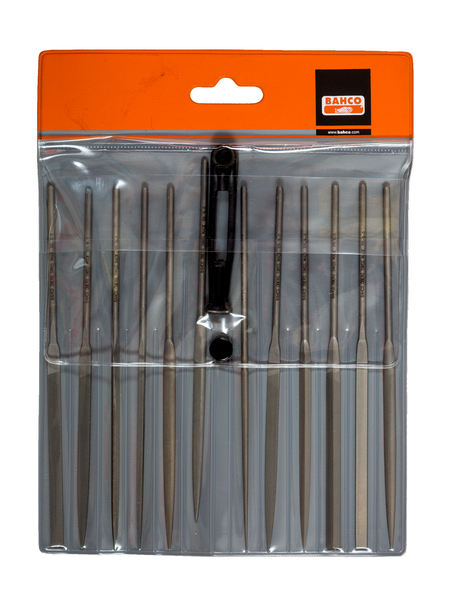 Bahco 160Mm Kalın Diş 12 Li Saatçi Eğe Seti