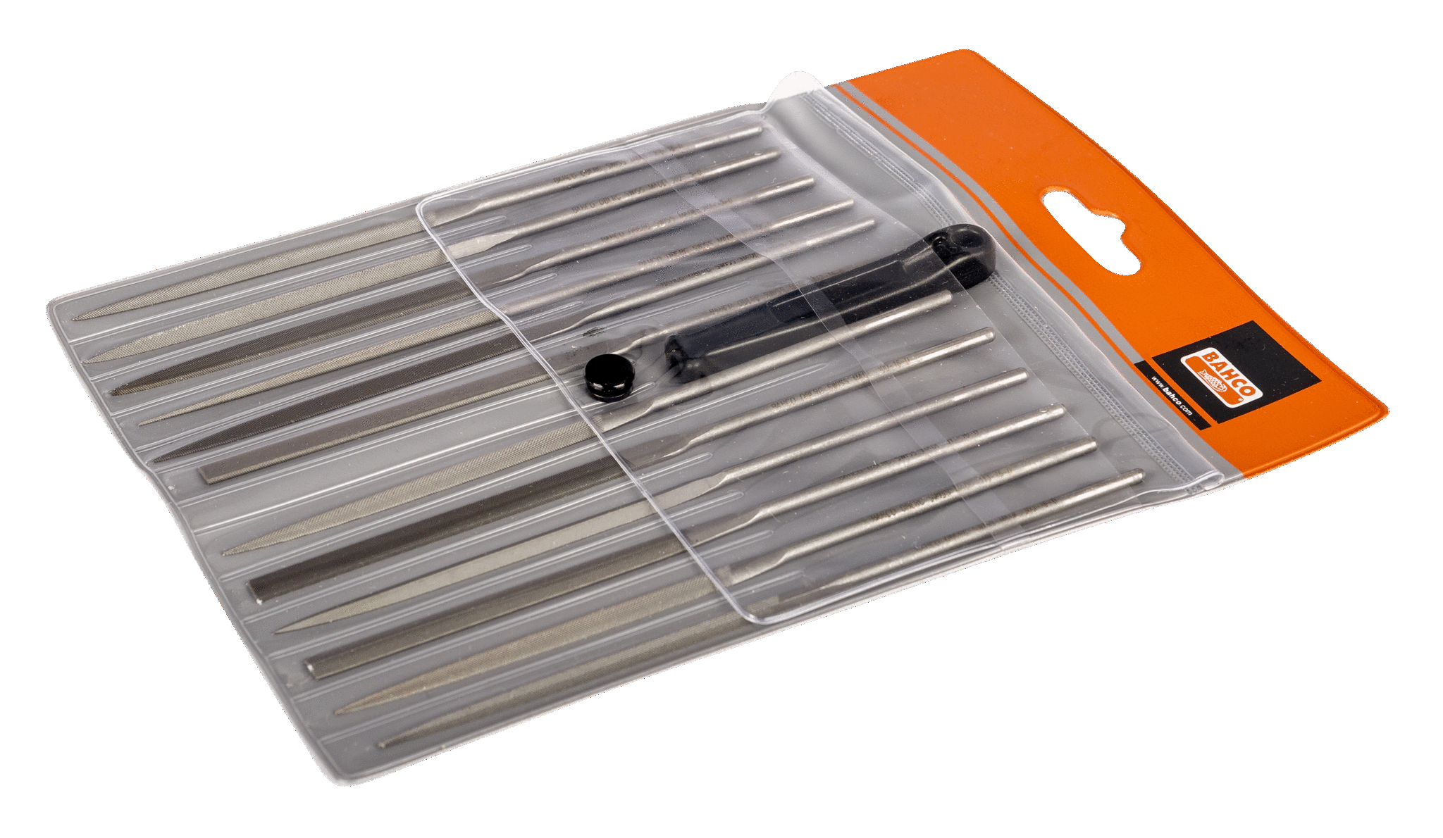 Bahco 160Mm Orta Diş 12 Li Saatçi Eğe Seti