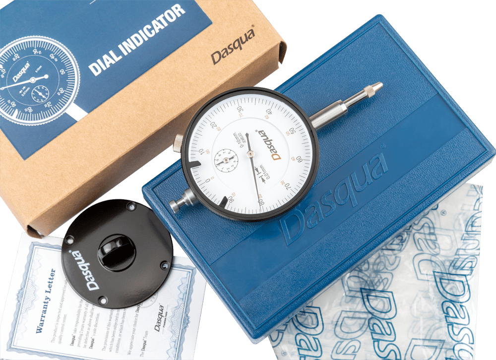 Dasqua 0-10Mm Komparatör Saati “Shockprof” 0,01