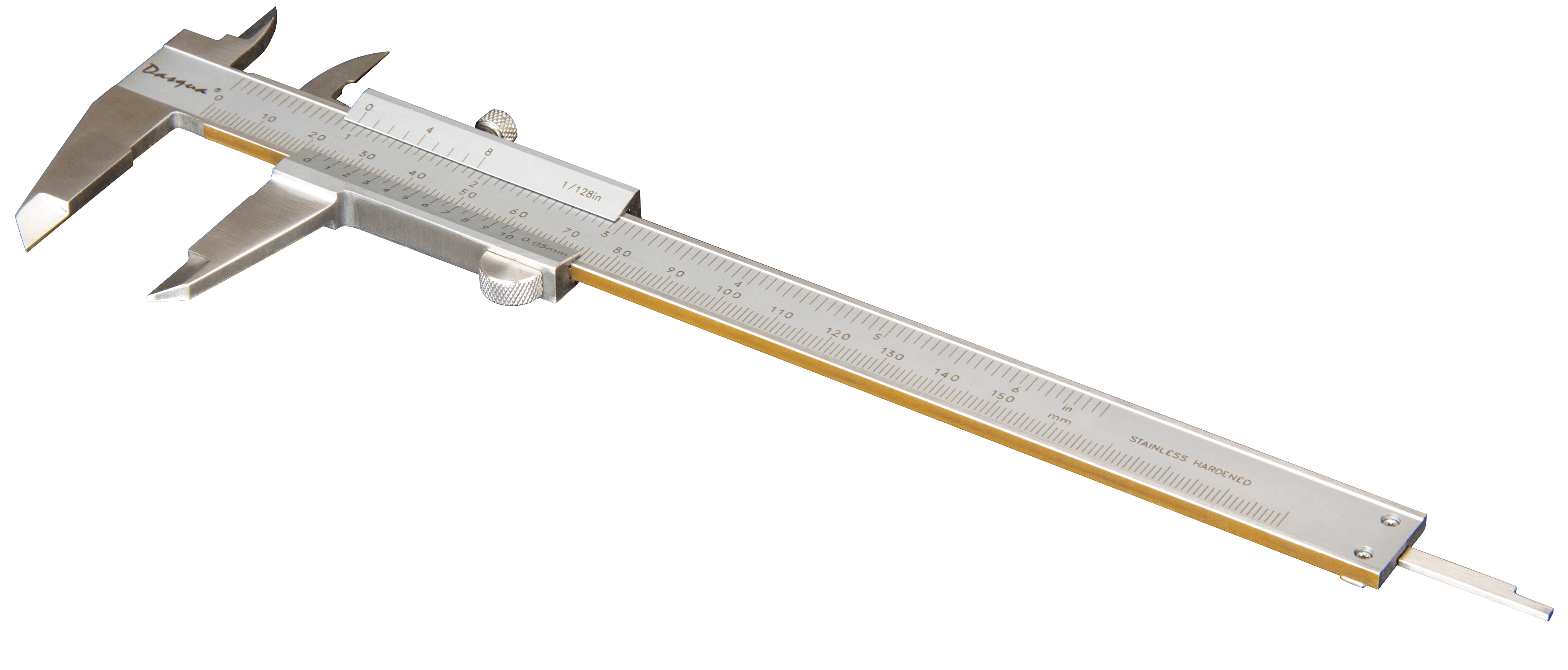 Dasqua 0-150Mm Kenarı Tin Kaplamalı Mekanik Kumpas 0,05