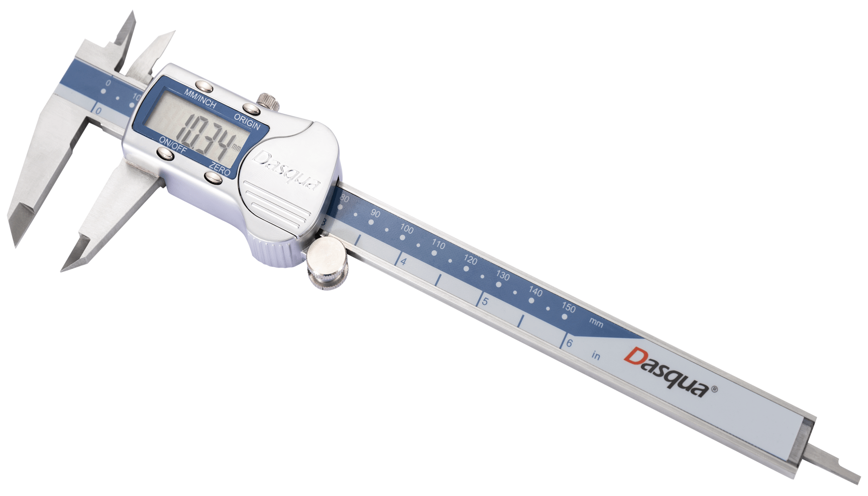 Dasqua 0-150Mm Metal Kasa Dijital Kumpas Ip54