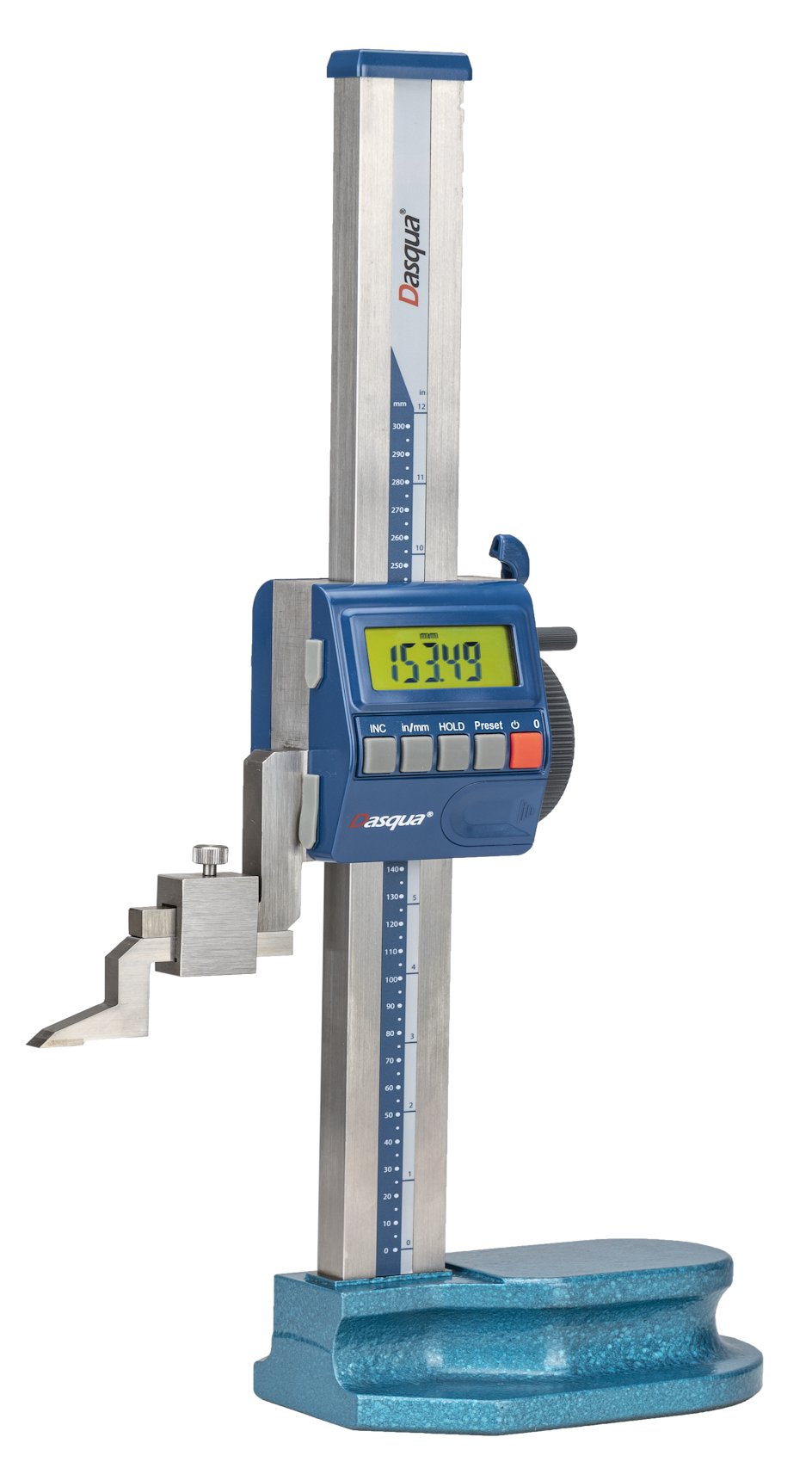 Dasqua 0-300Mm Absolute Dijital Mihengir - Bilgi Çıkışlı Ip65
