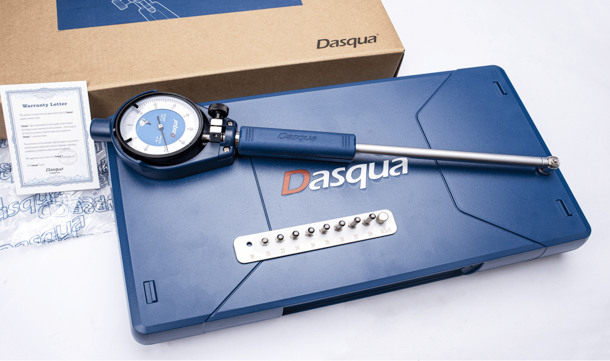 Dasqua 1,4-6” Silindir Komparatör Seti 0,0005”