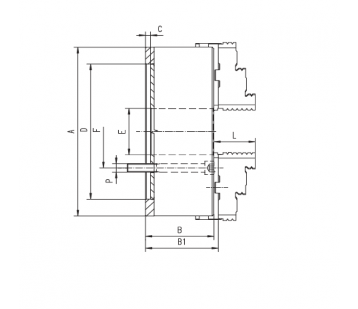 Harvest Döndürülebilir Önden Bağlantılı Torna Aynası 250X3