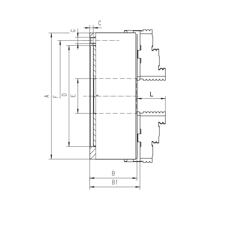 Harvest Torna Aynası Döndürülebilir Ayaklı 500X3