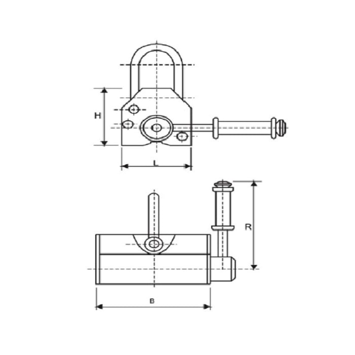 Krasnic Manyetik Kaldıraç 3000 Kg