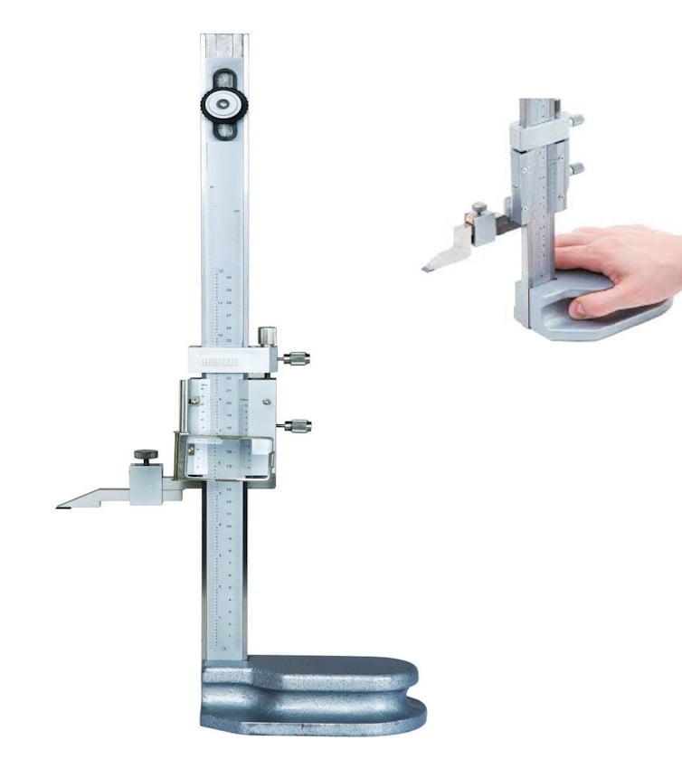 Mercekli Yükseklik Mihengiri 200Mm