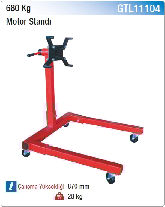 Nt Tools 680 Kg Motor Standı