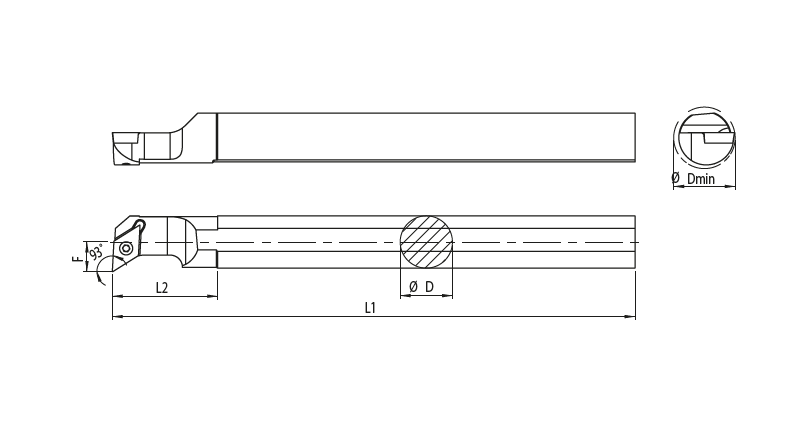 S10K Sducr / L 07 İç Çap Delik Kateri