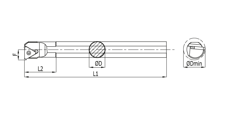 S40V Sır / L 16 İç Çap Delik Kateri