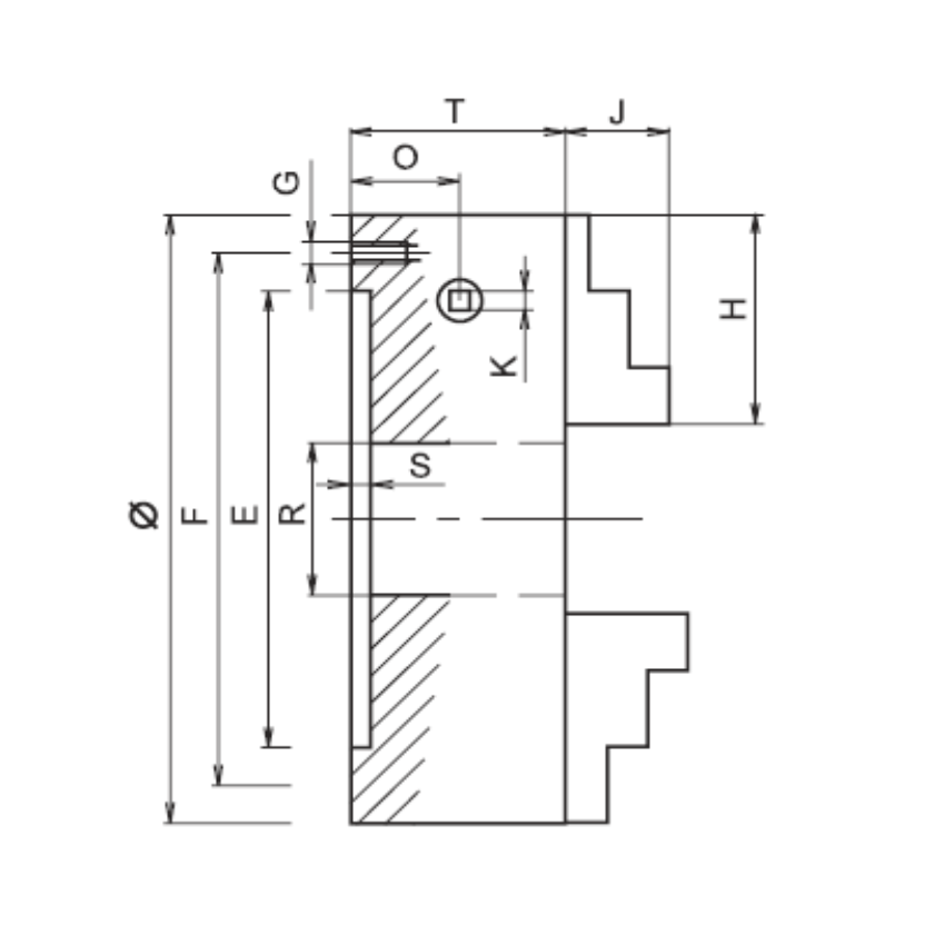 Tos Svitavy Torna Aynası 80X3