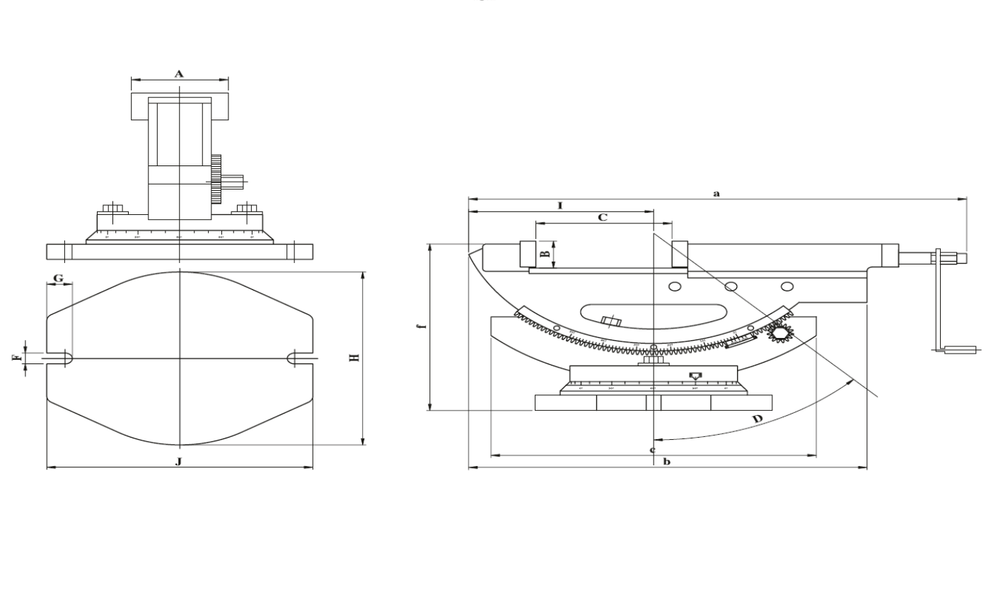 Vertex 2 Açılı Hidrolik Makine Mengenesi Vht-6