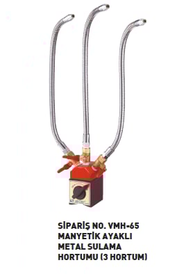 Vertex 62X50Mm Manyetik Ayaklı Sulama Hortumu (2 Hortum)