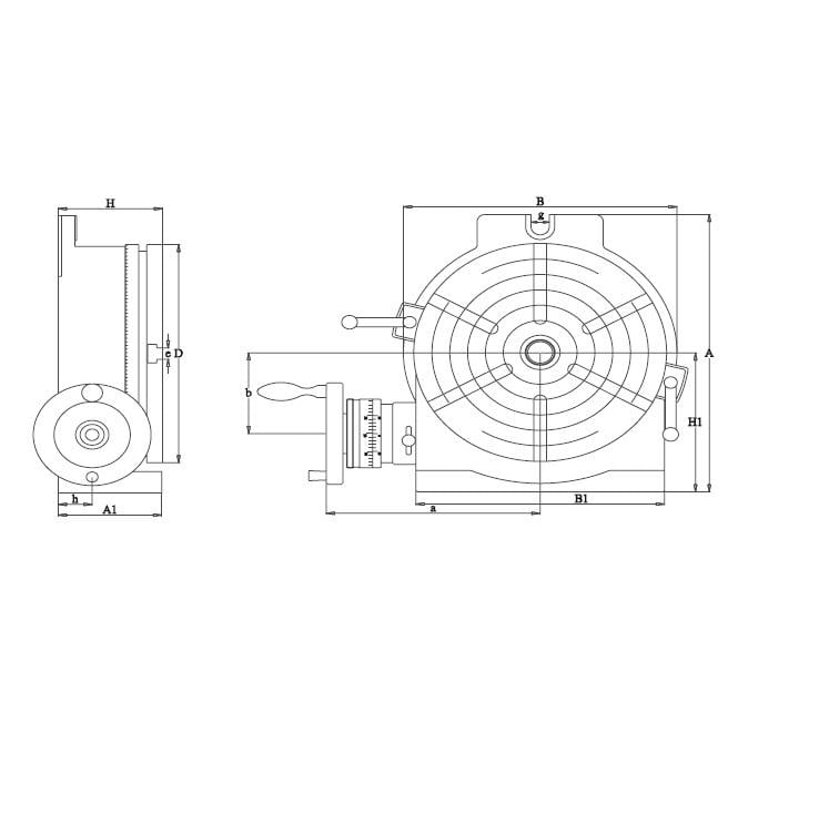 Vertex Yatay & Dikey Döner Tabla Hv-12